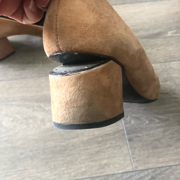 Camel suede Alexander Wang pumps size 8 - Picture 4 of 6